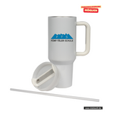CT Edelstahl-Thermobecher - 1100ml - StanleyCup - 5-Täler-Schule - farbig