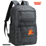 Clique PRESTIGE Backpack - Starke Schule Odelzhausen - Logo schwarz