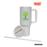 CT Edelstahl-Thermobecher - 1100ml - StanleyCup - Dr. Josef-Schofer-Schule - Logo farbig