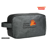 Clique PRESTIGE Toilet Case - Kulturbeutel - Starke Schule Odelzhausen - Logo schwarz