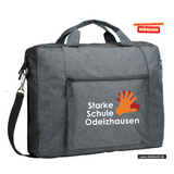 Clique PRESTIGE Briefcase - Laptoptasche - Starke Schule Odelzhausen - Logo weiß