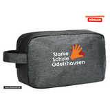 Clique PRESTIGE Toilet Case - Kulturbeutel - Starke Schule Odelzhausen - Logo weiß