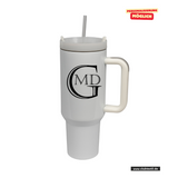 CT Edelstahl-Thermobecher - 1100ml - StanleyCup - Marion-Dönhoff-Gymnasium - Logo schwarz