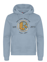 Clique MIAMI Hoody - Unisex - soft blue - Druck groß - Realschule Glonntal