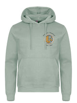 Clique MIAMI Hoody - Unisex - sage green - Druck klein - Realschule Glonntal
