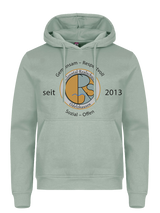 Clique MIAMI Hoody - Unisex - sage green - Druck groß - Realschule Glonntal
