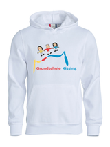 Clique BASIC Hoody - Kinder - weiß - Grundschule Kissing