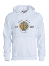 Clique BASIC Hoody - Junior - weiß - Druck groß - Realschule Glonntal