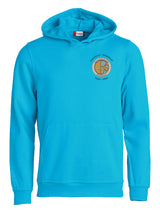 Clique BASIC Hoody - Junior - turquoise - Druck klein - Realschule Glonntal