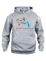 Clique BASIC Hoody - Kinder - graumeliert - Grundschule Kissing