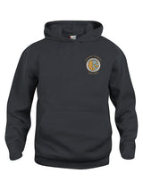 Clique BASIC Hoody - Junior - schwarz - Druck klein - Realschule Glonntal
