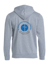 BASIC Hoody - Kinder - melange - Druck beidseitig - St. Bonaventura Dillingen