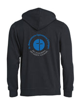 BASIC Hoody - Kinder - schwarz - Druck beidseitig - St. Bonaventura Dillingen