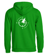 BASIC Hoody - Unisex - Apfelgrün - Druck beidseitig -  Nord Gymnasium Potsdam