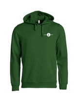 BASIC Hoody - Unisex - bottle green - Druck beidseitig -  St. Ursula Realschule Dorsten
