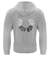 BASIC Hoody - Kinder - melange - Druck beidseitig - BW - Mittelschule Metten
