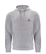 BASIC Hoody - Kinder - melange - Druck beidseitig - BUNT - Mittelschule Metten