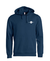 BASIC Hoody - Kinder - dark navy - Druck beidseitig - St. Ursula Realschule Dorsten