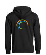 BASIC Hoody - Unisex - schwarz - Druck beidseitig  - Schule am Stromberg