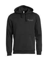 BASIC Hoody - Kinder - schwarz - Druck beidseitig  - Schule am Stromberg