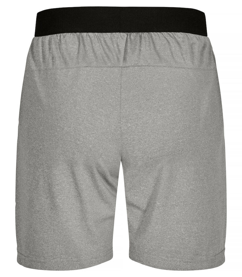 Clique BASIC Active Short - Unisex - graumeliert - Starke Schule Odelzhausen - Logo