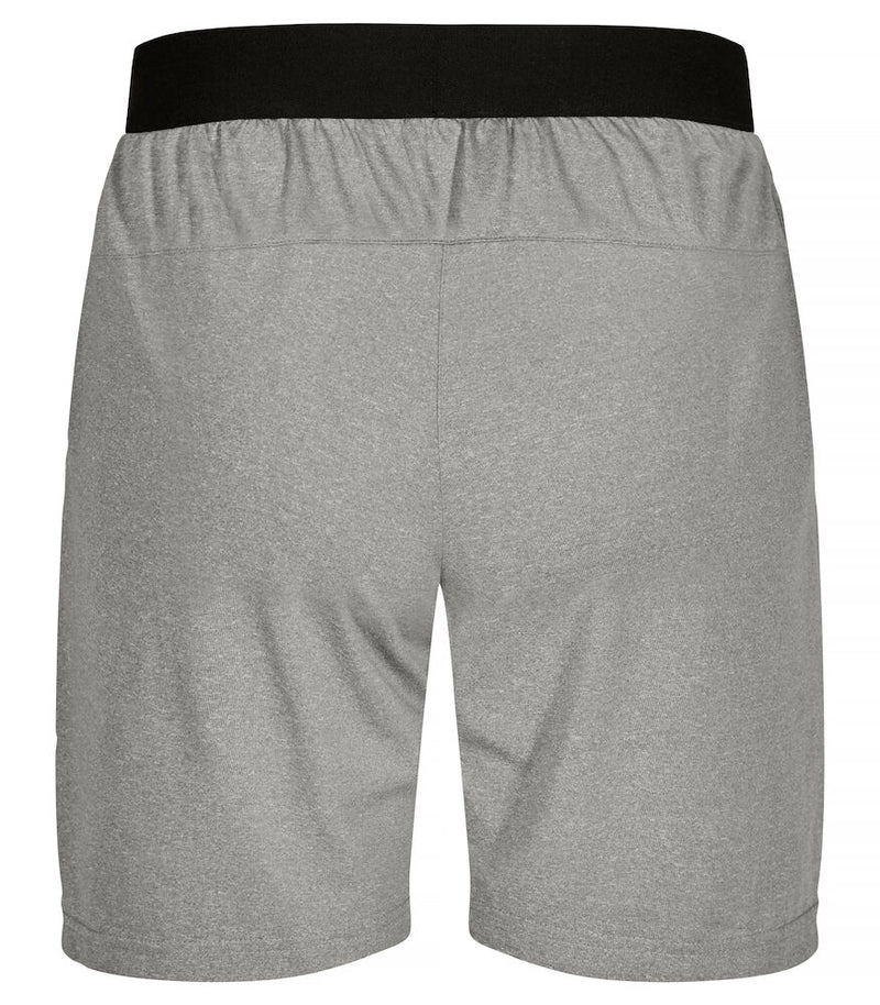 Clique BASIC Active Short - Kinder - graumeliert - Starke Schule Odelzhausen - Logo