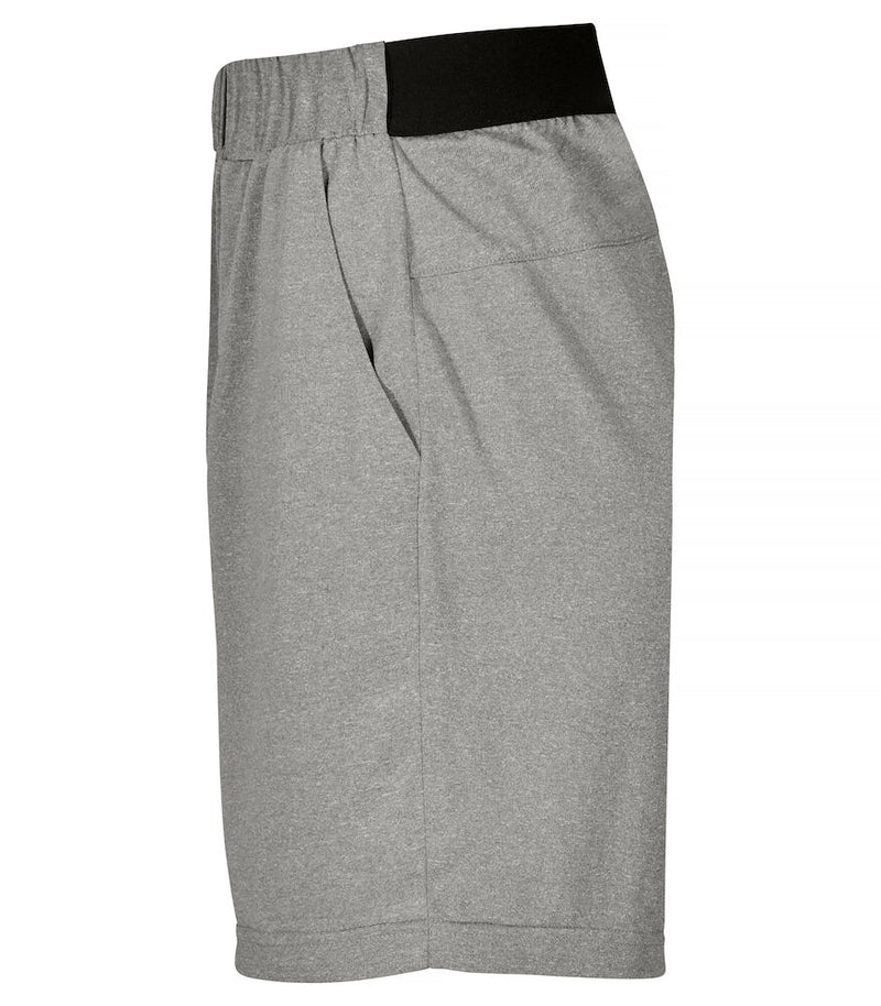 Clique BASIC Active Short - Kinder - graumeliert - Starke Schule Odelzhausen - Logo