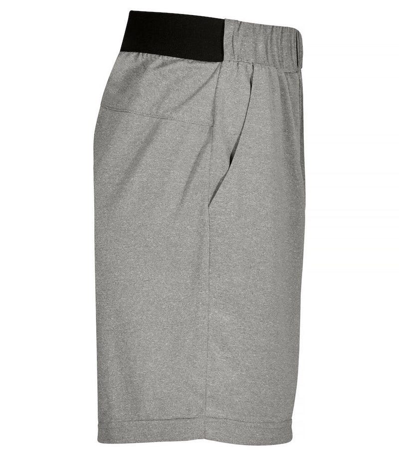 Clique BASIC Active Short - Kinder - graumeliert - Starke Schule Odelzhausen - Logo