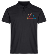 Clique BASIC Polo - Herren - schwarz - Grundschule Kissing