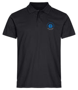 Clique BASIC Polo - Herren - schwarz - Druck beidseitig - St. Bonaventura Dillingen