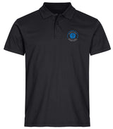 Clique BASIC Polo - Herren - schwarz - Druck beidseitig - St. Bonaventura Fachakademie