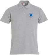 Clique BASIC Polo - Herren - melange - Druck beidseitig - St. Bonaventura Fachakademie