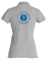 Clique BASIC Polo - Damen - melange - Druck beidseitig - St. Bonaventura Fachakademie