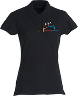 Clique BASIC Polo - Damen - schwarz -Grundschule Kissing