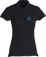 Clique BASIC Polo - Damen - schwarz - Druck beidseitig - St. Bonaventura Dillingen