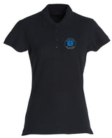 Clique BASIC Polo - Damen - schwarz - Druck beidseitig - St. Bonaventura Fachakademie