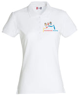 Clique BASIC Polo - Damen - weiß - Grundschule Kissing