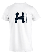 Clique Basic - T - Herren - weiß - beidseitig bedruckt - Humboldtschule Leipzig