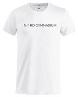 Clique Basic - T - Herren - weiß - beidseitig bedruckt - Nord Gymnasium Potsdam