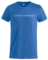Clique Basic - T - Herren - royalblau - beidseitig bedruckt - Nord Gymnasium Potsdam