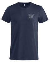 Clique Basic - T - Herren - dark navy - beidseitig bedruckt - Humboldtschule Leipzig