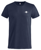 Clique Basic - T - Herren - dark navy - beidseitig bedruckt - St. Ursula Realschule Dorsten