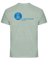 Clique Basic - T - Herren - sage green - beidseitig bedruckt - St. Ursula Realschule Dorsten