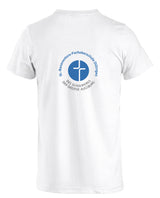 Clique Basic - T - Herren - weiß - beidseitig bedruckt - St. Bonaventura Fachoberschule