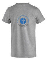 Clique Basic - T - Herren - melange - beidseitig bedruckt - St. Bonaventura Fachoberschule