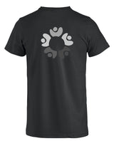 Clique Basic - T - Herren - schwarz - beidseitig bedruckt - SW - Mittelschule Metten