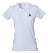 Clique BASIC T- Damen - weiß - beidseitig bedruckt - St. Bonaventura Dillingen