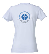 Clique BASIC T- Damen - weiß - beidseitig bedruckt - St. Bonaventura Realschule