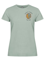 Clique BASIC T- Damen - sage green - Realschule Glonntal