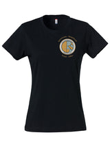 Clique BASIC T- Damen - schwarz - Realschule Glonntal
